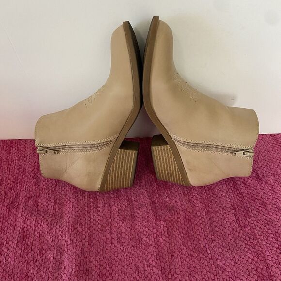 Frye And Co. Jude Ankle Boots Tan Size 7 - Picture 6 of 10